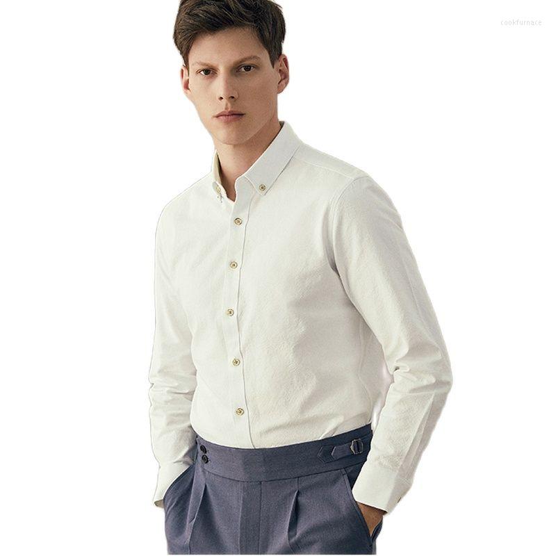Men's Dress Shirts 2023 Arrival Cotton Long Sleeve Shirt Regular Fit Male Social Casual Business White
Men's Dress Shirts 2023 Arrival Cotton Long Sleeve Shirt Regular Fit Male Social Casual Business White