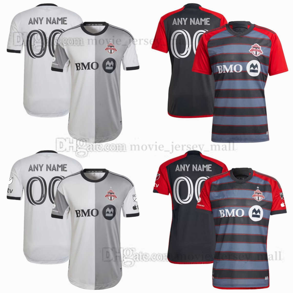 MLS Soccer Jerseys Toronto FC Akinola Bernardeschi Bradley Diomande Gutierrez Hedges Insigne Johnson Kaye Laryea O'Neill Osorio Petretta Rosted Servania Custom, Picture
MLS Soccer Jerseys Toronto FC Akinola Bernardeschi Bradley Diomande Gutierrez Hedges Insigne Johnson Kaye Laryea O'Neill Osorio Petretta Rosted Servania Custom, Picture