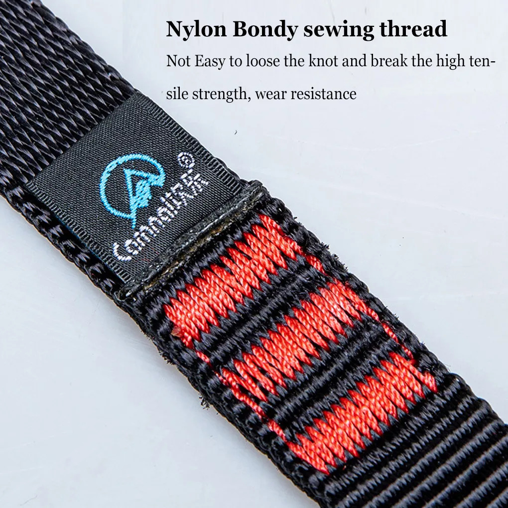 Climbing Ropes Rock Climbing Foot Loop Professional Ascender Accessory Wear-resistant Ascending Equipment Mountaineering Tools Black 231102