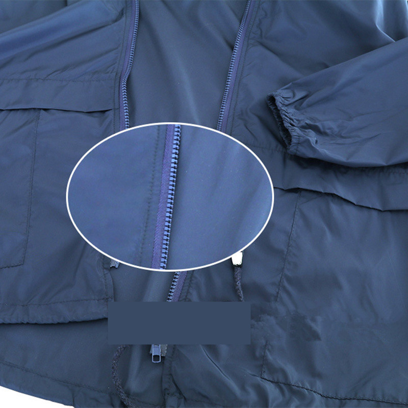 064 Womens Sports Jackets Trench Coat Hooded Fitness Wear Yoga Outfits Sportswear Outfit LooseA dult Running Train Exercise Long Sleeve Waterproof Top