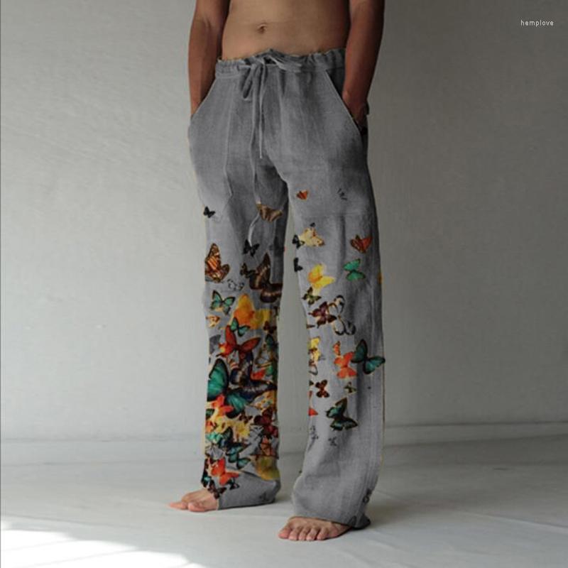 Men' Pants Men' Trousers Summer Beach Drawstring Straight Leg Print Butterfly Breathable Soft Casual Daily, White
Men' Pants Men' Trousers Summer Beach Drawstring Straight Leg Print Butterfly Breathable Soft Casual Daily, White