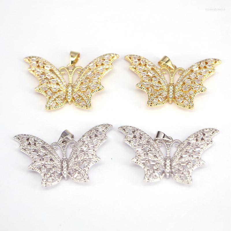 Pendant Necklaces 5Pcs High Quality Gold /Silver Color Butterfly Charms CZ Pave Dainty Necklace Charm
Pendant Necklaces 5Pcs High Quality Gold /Silver Color Butterfly Charms CZ Pave Dainty Necklace Charm