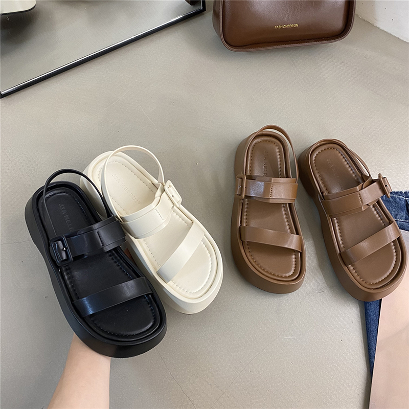 Sandals Low Sandals Woman Leather Shoes Lady Muffins shoe Buckle Clogs With Heel Suit Female Beige Low-heeled Fashion Summer Fl 230413
Sandals Low Sandals Woman Leather Shoes Lady Muffins shoe Buckle Clogs With Heel Suit Female Beige Low-heeled Fashion Summer Fl 230413