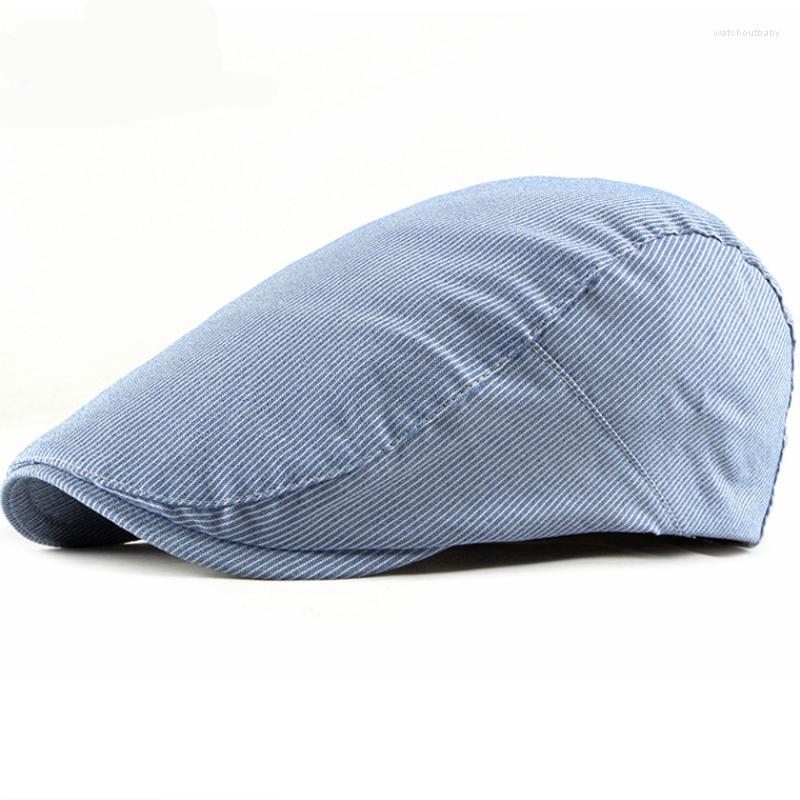 Berets HT2440 Spring Summer Men Women Cap Fashion Striped Beret Adjustable Ivy Sboy Flat Breathable Cotton Sun Hat, Black
Berets HT2440 Spring Summer Men Women Cap Fashion Striped Beret Adjustable Ivy Sboy Flat Breathable Cotton Sun Hat, Black