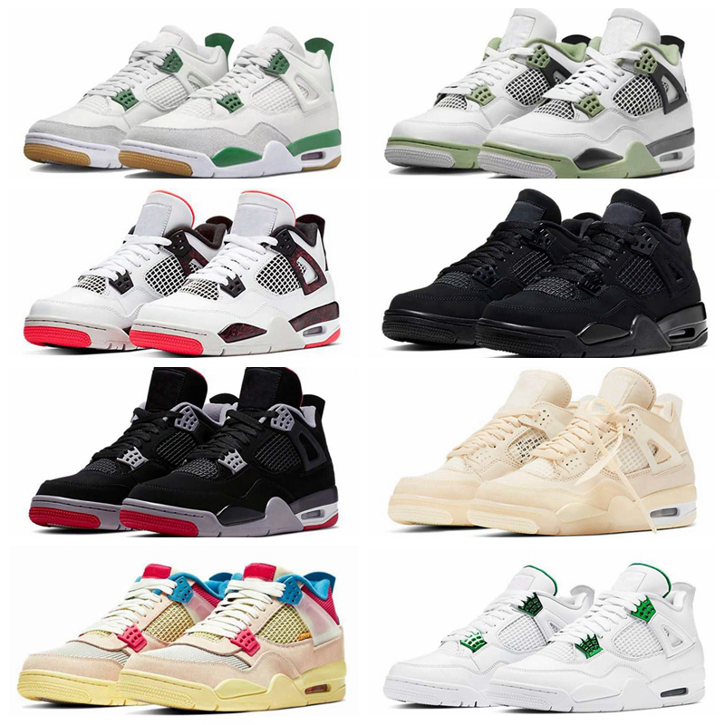Black Cat IV Basketball Shoes 2023 Top Jumpman 4 4s Sail Pine Green x SB University Blue Seafoam Sail Kaws Grey Ts x J4 Bred White Oreo Red Blue Men Women Trainers Sneakers, 27
Black Cat IV Basketball Shoes 2023 Top Jumpman 4 4s Sail Pine Green x SB University Blue Seafoam Sail Kaws Grey Ts x J4 Bred White Oreo Red Blue Men Women Trainers Sneakers, 27