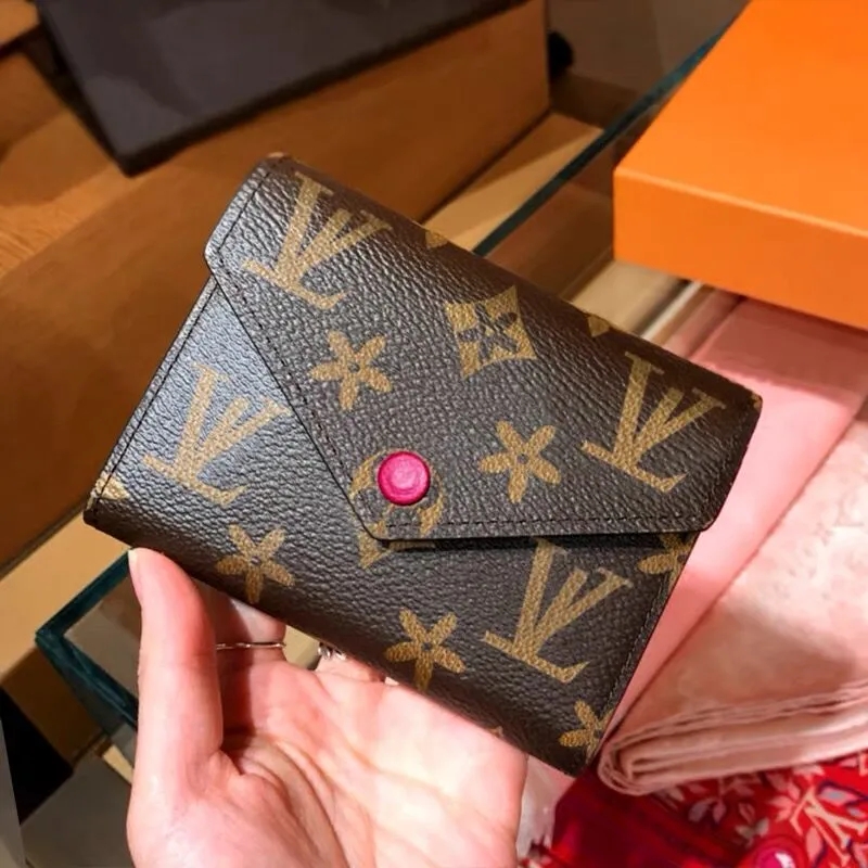 M41938/62742 Victorine Wallet Coin purse women Mini Luxury Designer Zipper pocket purses Womens Compact Key Coin Card Holder Case Accessoires Wallets