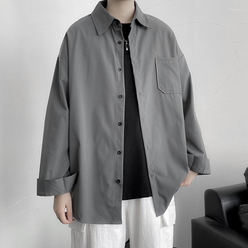 Men's Casual Shirts Autumn Hong Kong Style Long-sleeved Shirt Men's Fashion Brand R Ruffian Handsome Korean Version Work, Xwsb71-1
Men's Casual Shirts Autumn Hong Kong Style Long-sleeved Shirt Men's Fashion Brand R Ruffian Handsome Korean Version Work, Xwsb71-1