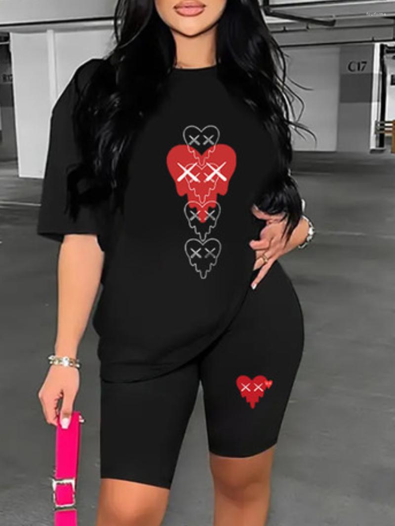 Women's Tracksuits LW Heart Print Shorts Set Stylish Black Two Pieces Women 2pcs Suits Outfits Casual Stretch Summer Daily Two-piece, Beige
Women's Tracksuits LW Heart Print Shorts Set Stylish Black Two Pieces Women 2pcs Suits Outfits Casual Stretch Summer Daily Two-piece, Beige