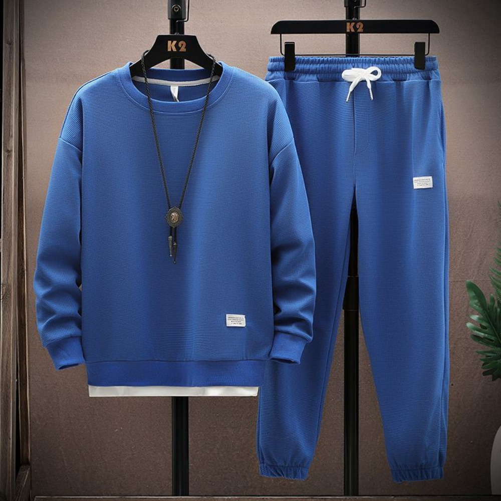 Men's Tracksuits Blue Tracksuit Men Hip Hop 2 Piece Set Men Fashion Clothing Solid Color Jogging Suit Men Sweatsuits Long Sleeve Spring Autumn 230413, Khaki
Men's Tracksuits Blue Tracksuit Men Hip Hop 2 Piece Set Men Fashion Clothing Solid Color Jogging Suit Men Sweatsuits Long Sleeve Spring Autumn 230413, Khaki