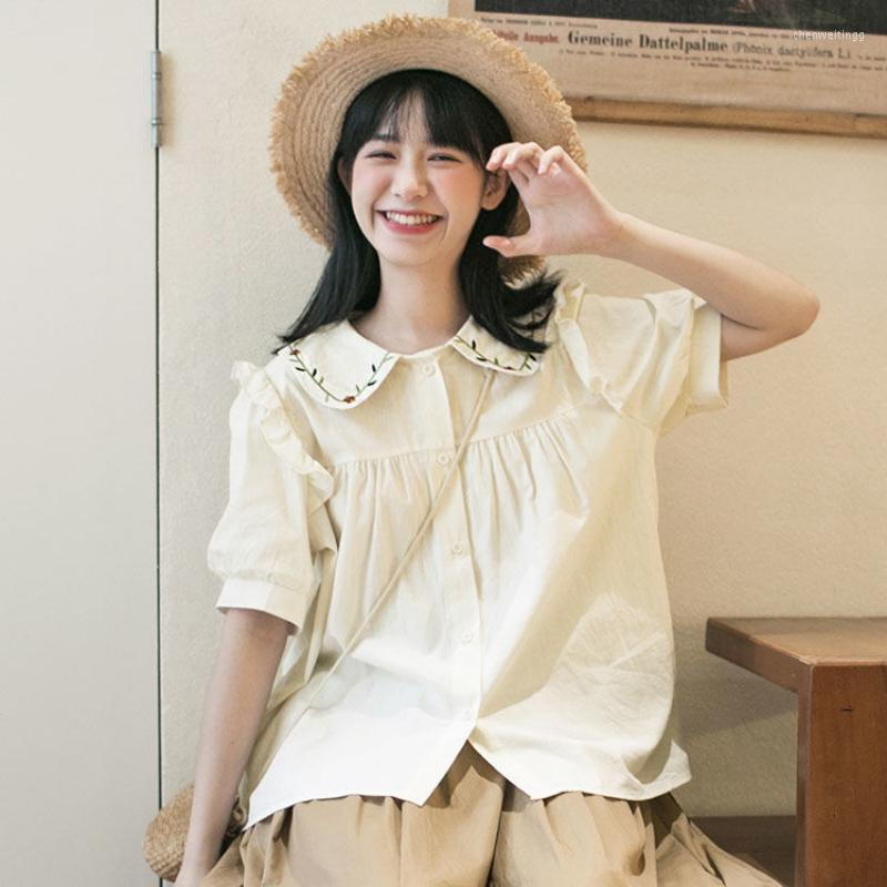 Women's Blouses QWEEK Blouse Women Kawaii Japanese Preppy Style Oversize Shirt Chic Short Sleeve Top Lolita Sweet Soft Girl Cute Summer, Photo
Women's Blouses QWEEK Blouse Women Kawaii Japanese Preppy Style Oversize Shirt Chic Short Sleeve Top Lolita Sweet Soft Girl Cute Summer, Photo