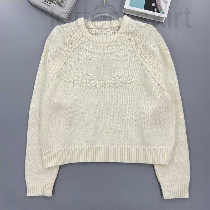 Two Piece Dress designer knitting round neck beige long sleeved white deer sweater of the same style loose lazy sweet cashmere autumn winter 2022 K1VX, Ivory
Two Piece Dress designer knitting round neck beige long sleeved white deer sweater of the same style loose lazy sweet cashmere autumn winter 2022 K1VX, Ivory