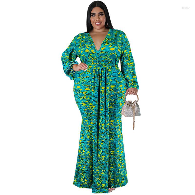 Ethnic Clothing XL-5XL African Dresses For Women Autumn Spring Long Sleeve V-neck Printing Polyester Dress Maxi
Ethnic Clothing XL-5XL African Dresses For Women Autumn Spring Long Sleeve V-neck Printing Polyester Dress Maxi