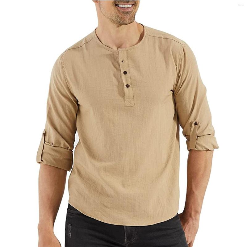 Men's Casual Shirts Summer Mens Solid Color Cotton Linen Long Sleeve Hawaiian Loose Stand Collar Workout Breathable Beach Tops, Red
Men's Casual Shirts Summer Mens Solid Color Cotton Linen Long Sleeve Hawaiian Loose Stand Collar Workout Breathable Beach Tops, Red