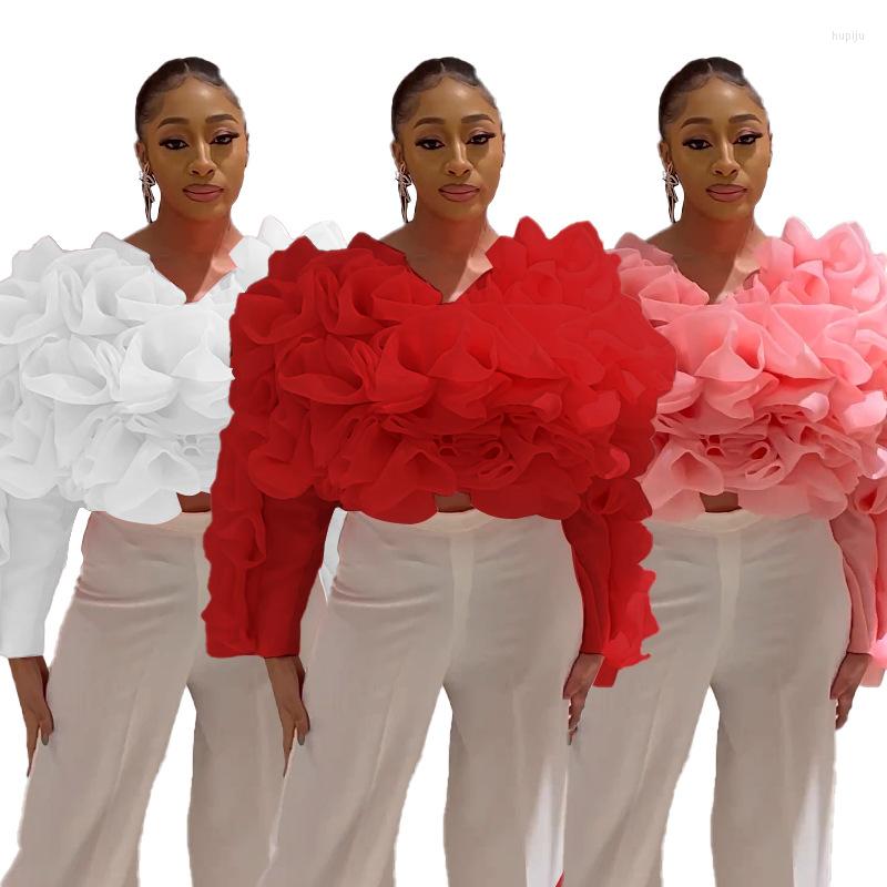 Ethnic Clothing Summer Elegant Style African Women Long Sleeve Polyester Red White Pink T-shirt Tops Clothes
Ethnic Clothing Summer Elegant Style African Women Long Sleeve Polyester Red White Pink T-shirt Tops Clothes
