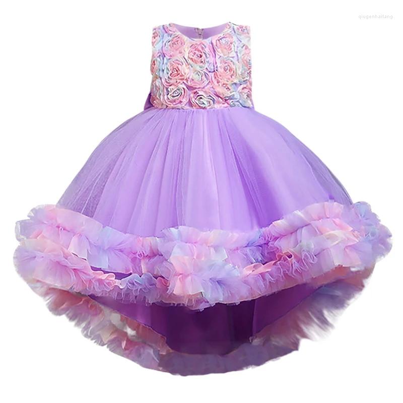 Girl Dresses Kids Sleeveless Applique Lace Border Cake Trailing Princess Dress Birthday Party Wedding Performance Evening Costume, Blue
Girl Dresses Kids Sleeveless Applique Lace Border Cake Trailing Princess Dress Birthday Party Wedding Performance Evening Costume, Blue