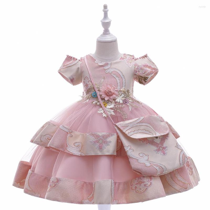 Girl Dresses Kids Flower Pageant Dress Girls Elegant Lace Tulle Baptism Wedding Princess Gown Party Children Gowns Bag, Red
Girl Dresses Kids Flower Pageant Dress Girls Elegant Lace Tulle Baptism Wedding Princess Gown Party Children Gowns Bag, Red