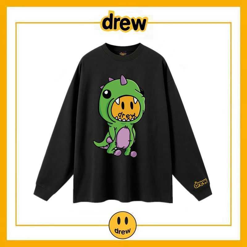 DrewHouse Dinosaur Smiling Face Long Sleeve Round Neck T-shirt Fashion Brand High Street Loose FOG Couple Cotton Top Men's Hoodies, Shipping fee
DrewHouse Dinosaur Smiling Face Long Sleeve Round Neck T-shirt Fashion Brand High Street Loose FOG Couple Cotton Top Men's Hoodies, Shipping fee