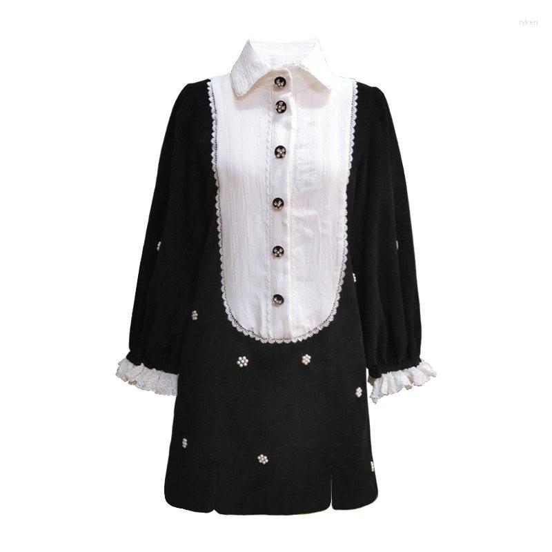 Casual Dresses Office Ladies Chic Mini Dress Elegant Pastel Robes Black Trendy Plus Size Women Autumn Style Vestido Festa
Casual Dresses Office Ladies Chic Mini Dress Elegant Pastel Robes Black Trendy Plus Size Women Autumn Style Vestido Festa