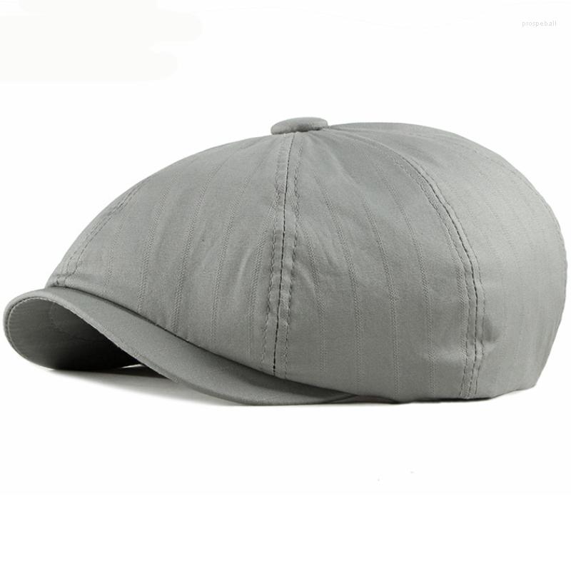 Berets HT2482 Spring Summer Men Women Cap Breathable Thin Cotton Ivy Octagonal Sboy Sun Hat Striped Beret, Black
Berets HT2482 Spring Summer Men Women Cap Breathable Thin Cotton Ivy Octagonal Sboy Sun Hat Striped Beret, Black