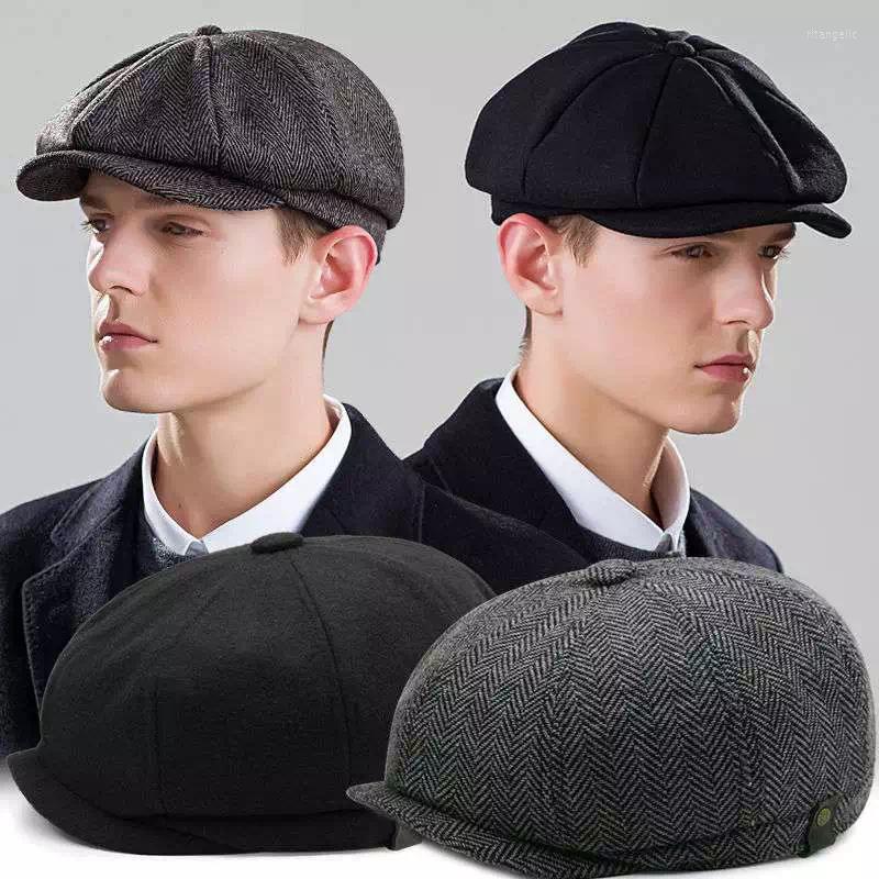 Berets Simple Fashion Sboy Hat Retro Vintage Beret Hats Casual Street Caps Unisex Wild Octagonal Cap For Men Winter Spring
Berets Simple Fashion Sboy Hat Retro Vintage Beret Hats Casual Street Caps Unisex Wild Octagonal Cap For Men Winter Spring