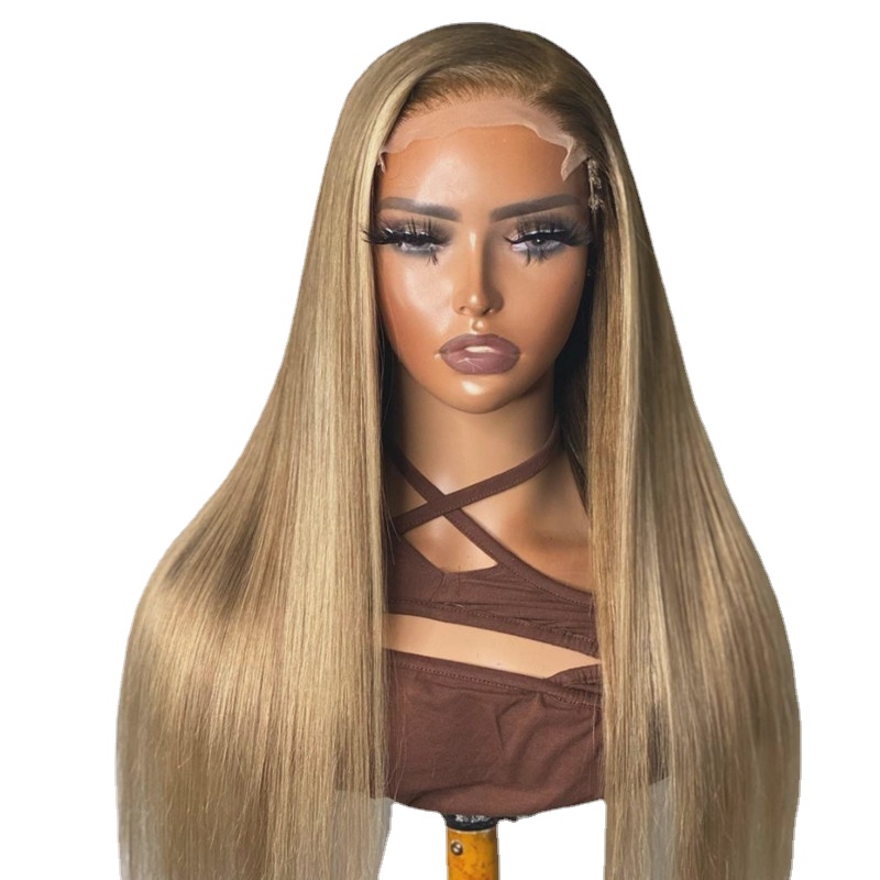 Preplucked Soft 180%Density 26Inch Ombre Blonde Silky Straight Long Natural Hairline Glueless Lace Front Wig For Women Babyhair
Preplucked Soft 180%Density 26Inch Ombre Blonde Silky Straight Long Natural Hairline Glueless Lace Front Wig For Women Babyhair