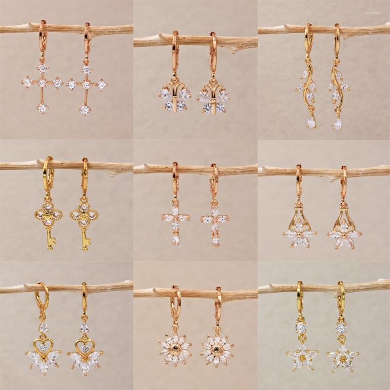 Dangle Earrings Trendy Drop White Heart Cubic Zirconia Gold Plated Copper Earring For Women Fashion Jewelry Accessories Wedding Gift
Dangle Earrings Trendy Drop White Heart Cubic Zirconia Gold Plated Copper Earring For Women Fashion Jewelry Accessories Wedding Gift