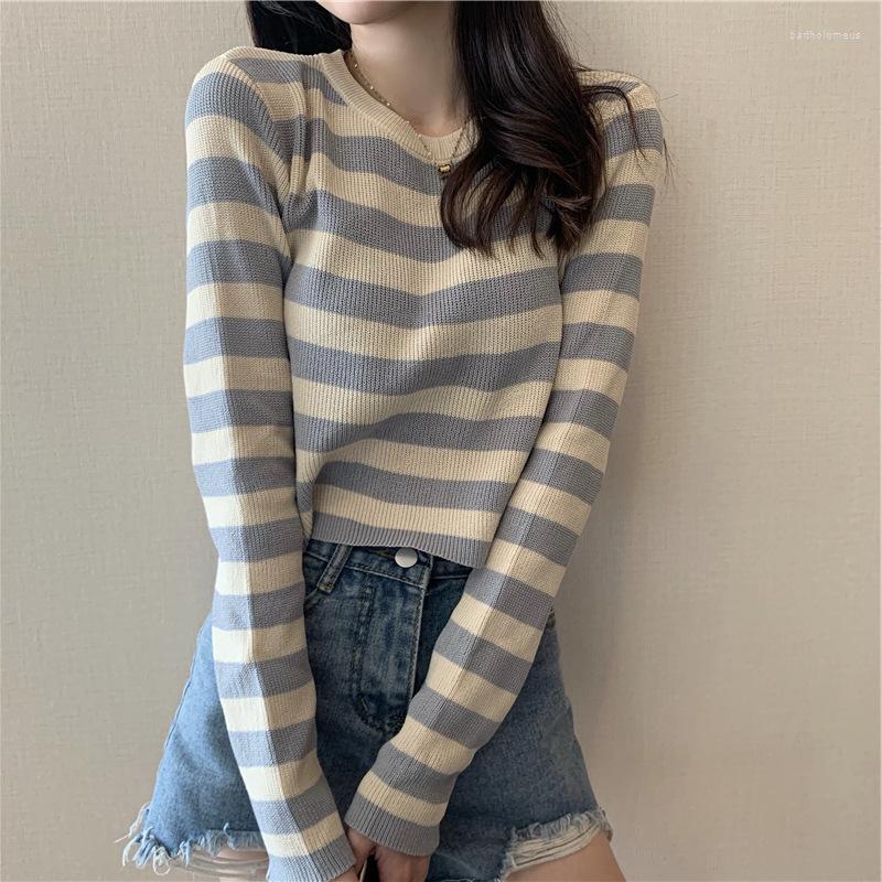 Women's Sweaters 2023 Spring Autumn Fashion Woman Stripe Casual Lovely Pullover O-neck Women's Long Sleeves Slim Tees Bottom Knitted Top, Black
Women's Sweaters 2023 Spring Autumn Fashion Woman Stripe Casual Lovely Pullover O-neck Women's Long Sleeves Slim Tees Bottom Knitted Top, Black