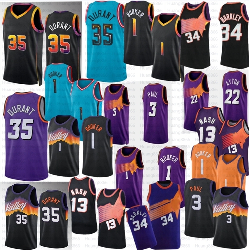 Devin Booker Kevin Durant Basketball Jersey DeAndre Ayton Chris Paul Steve Nash Charles Barkley 2023 New City Black, As
Devin Booker Kevin Durant Basketball Jersey DeAndre Ayton Chris Paul Steve Nash Charles Barkley 2023 New City Black, As