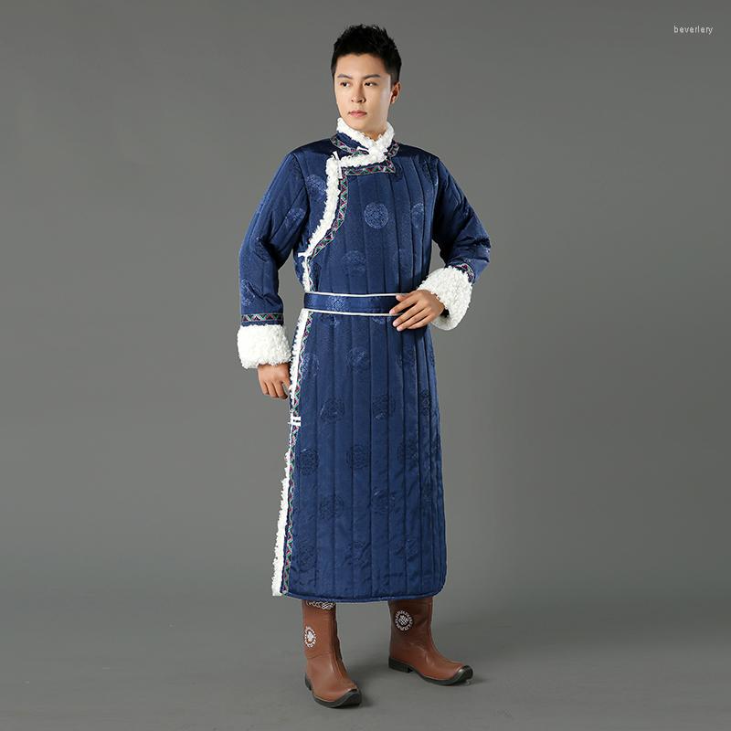 Ethnic Clothing Traditional Winter Long Cotton Robes Jackets Men Hanfu Qipao Gown Tang Suit Thick Coats Cheongsam
Ethnic Clothing Traditional Winter Long Cotton Robes Jackets Men Hanfu Qipao Gown Tang Suit Thick Coats Cheongsam