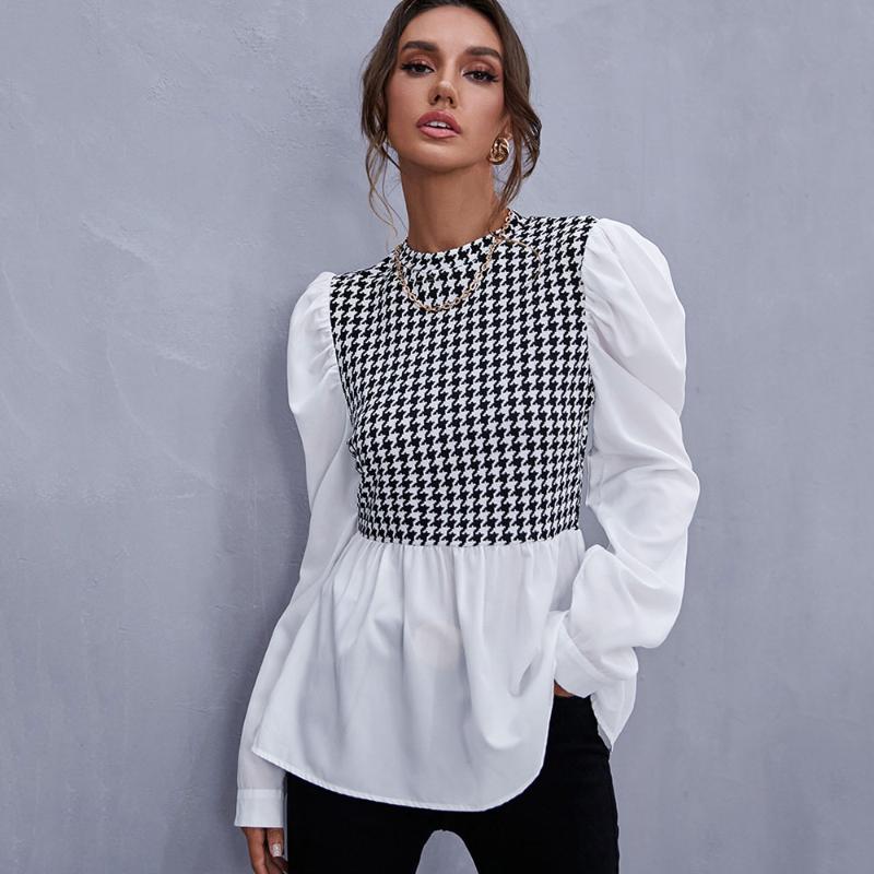 Women's Sweaters Fashion Casual O Neck Stitching Plaid Temperament Woman's All-match Long Sleeved Shirt Tops 2023 Autumn Pul, White
Women's Sweaters Fashion Casual O Neck Stitching Plaid Temperament Woman's All-match Long Sleeved Shirt Tops 2023 Autumn Pul, White