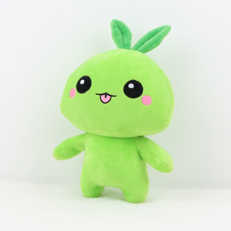 Plush Dolls 26CM Kawaii Mokoko Plush Toy Lost Ark Game Toy Plush Stuffed Animals Green Mokoko Doll Soft Baby Toys Gift Toys for Kids Girls 230413