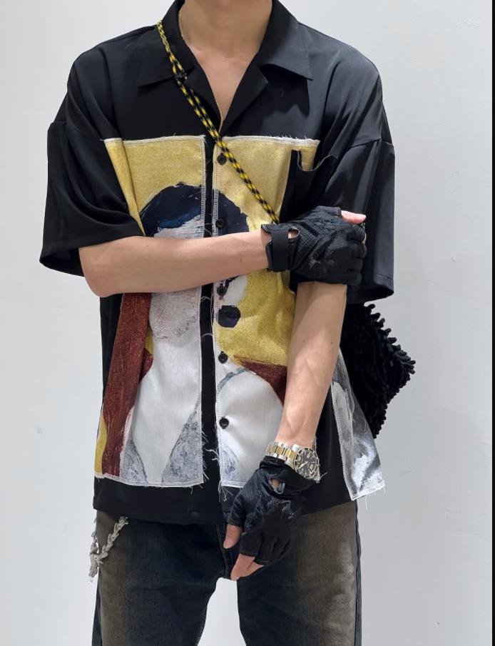 Men's Casual Shirts Q04138 Fashion Men's 2023 Runway Luxury European Design Party Style Clothing, Picture shown
Men's Casual Shirts Q04138 Fashion Men's 2023 Runway Luxury European Design Party Style Clothing, Picture shown