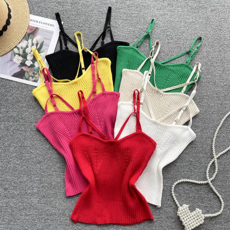 Women's Tanks Chic Slim Knit Vintage Backless Camis Tank Top Korean Fashion Basic Corset Bustier Summer Beach Women Y2k Sling Crop, Black
Women's Tanks Chic Slim Knit Vintage Backless Camis Tank Top Korean Fashion Basic Corset Bustier Summer Beach Women Y2k Sling Crop, Black