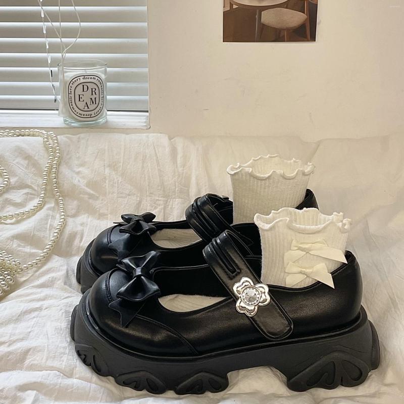 Dress Shoes Lolita Metal Buckle Mary Jane Cute Bow Platform College Girls Women Japanese JK Uniform, White
Dress Shoes Lolita Metal Buckle Mary Jane Cute Bow Platform College Girls Women Japanese JK Uniform, White