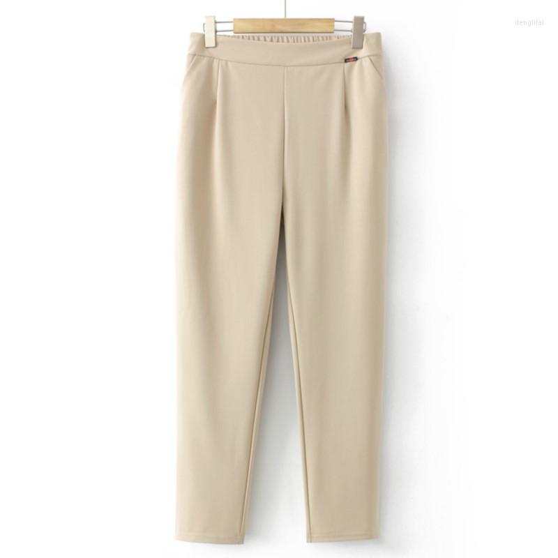 Pants 8XL Plus Size Straight Women 2023 Spring Elastic Waist Black Bottoms Temperament Tailored Trousers Oversized Curve Clothes, Khaki
Pants 8XL Plus Size Straight Women 2023 Spring Elastic Waist Black Bottoms Temperament Tailored Trousers Oversized Curve Clothes, Khaki
