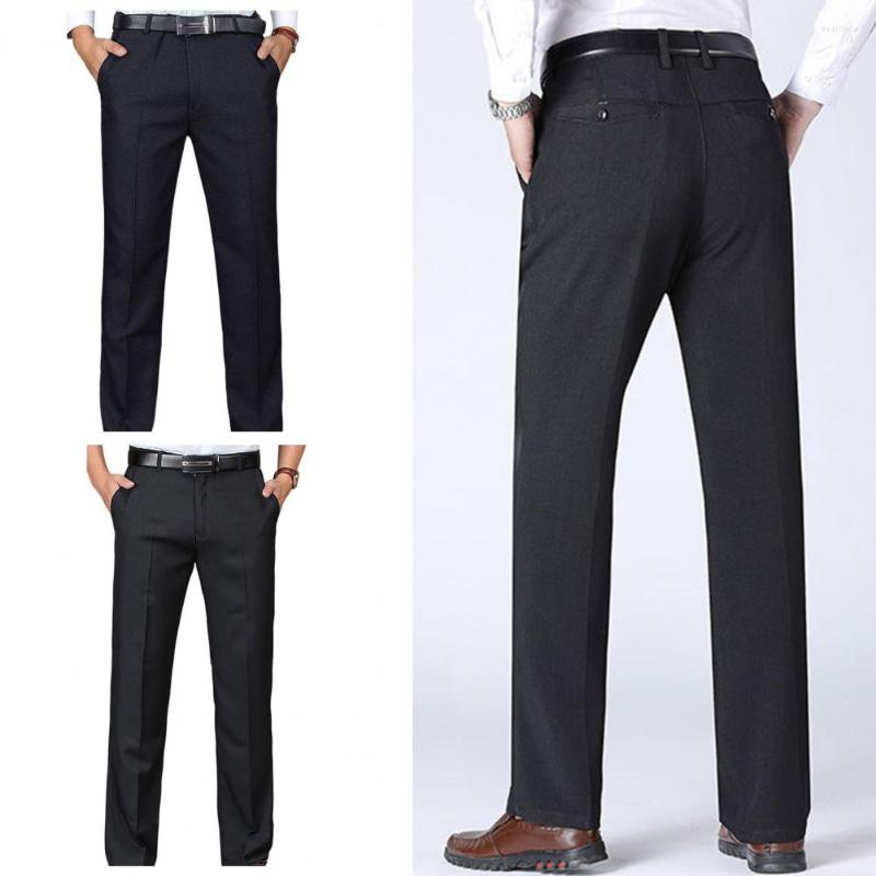 Men's Suits Men's Classic Pants High Waist Zipper Button Pockets Men Spring Autumn Solid Color Straight Fit Loose Business, Blue
Men's Suits Men's Classic Pants High Waist Zipper Button Pockets Men Spring Autumn Solid Color Straight Fit Loose Business, Blue
