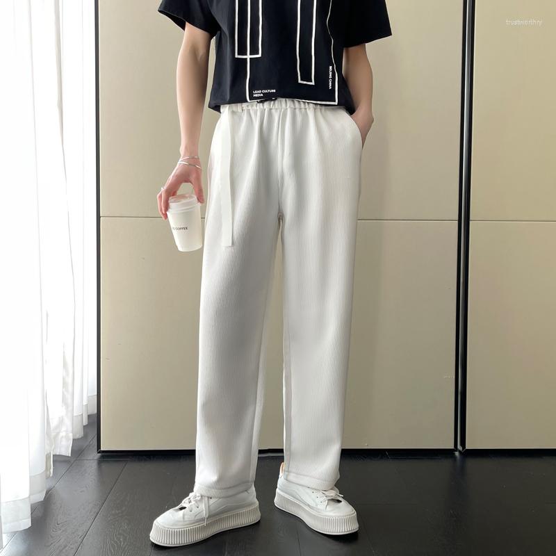Men's Pants Black Khaki White Pleated Men Fashion Oversized Casual Korean Loose Straight Wide Leg Mens Trousers -2XL
Men's Pants Black Khaki White Pleated Men Fashion Oversized Casual Korean Loose Straight Wide Leg Mens Trousers -2XL