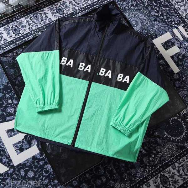 Men's and Women's Paris designer Pizex zipper jacket Oversize Skin Coat Cool Windproof B letter S-XL SIZE BFXX, Green
Men's and Women's Paris designer Pizex zipper jacket Oversize Skin Coat Cool Windproof B letter S-XL SIZE BFXX, Green