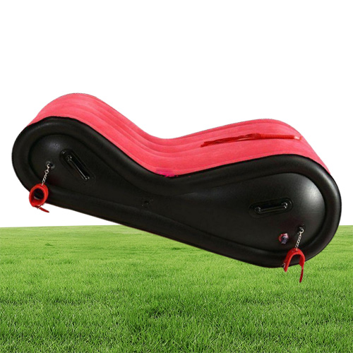 Camp Furniture Modern Inflatable Air Sofa For Adult Love Chair Beach Garden Outdoor Bed Foldable Travel Camping Fun309n