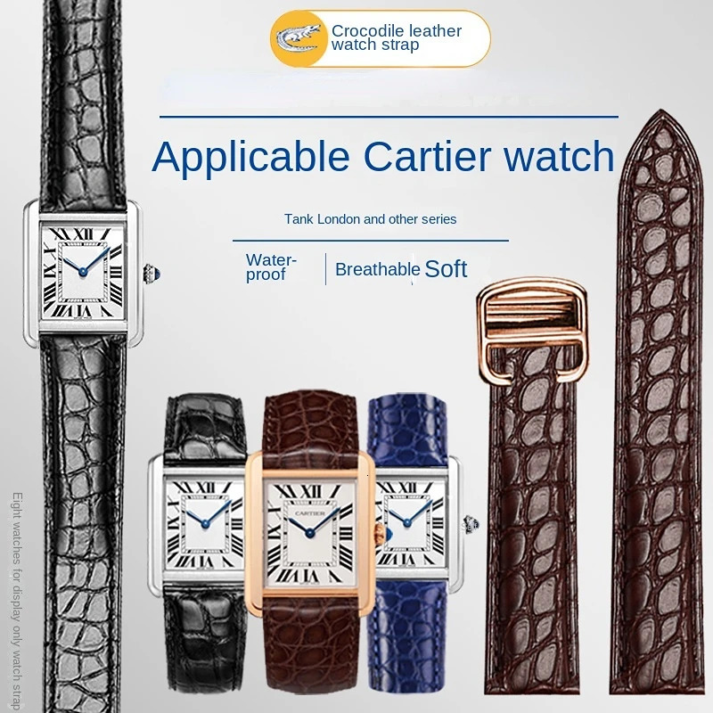 Watch Bands 18 20 22 23 24 25mm High Quality Genuine leather Watch strap for tank London leather watchband men women 231108