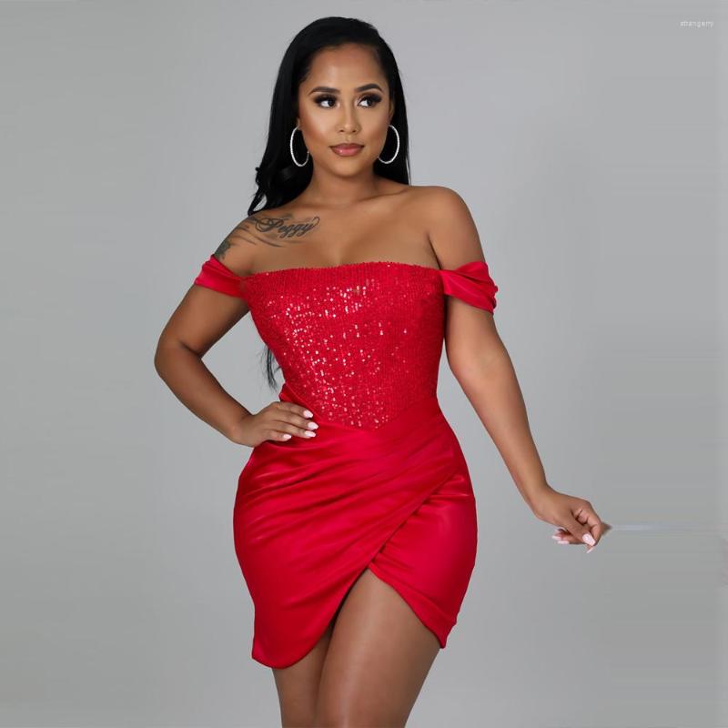 Party Dresses Off The Shoulder Elegant Sequin Club Dress Midnight Red Slash Neck Backless Bodycon Sexy White Front Slit Vestidos
Party Dresses Off The Shoulder Elegant Sequin Club Dress Midnight Red Slash Neck Backless Bodycon Sexy White Front Slit Vestidos