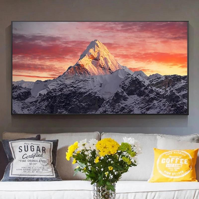 Everest Mountain In Sunset Canvas Painting Poster and Prints Wall Art Landscape Picture for Living Room Home Decor Cuadros
Everest Mountain In Sunset Canvas Painting Poster and Prints Wall Art Landscape Picture for Living Room Home Decor Cuadros