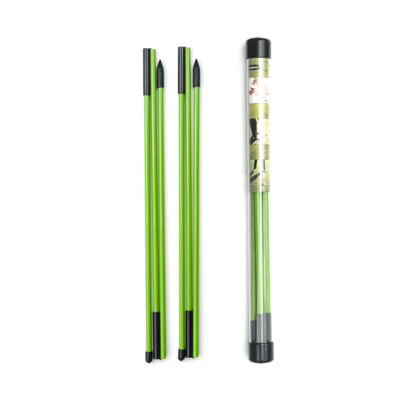 Other Golf Products 2Pcs 48quot; Alignment Stick Putting Training Aid To Improve Skills Ball Position Scores Swing Plane Orange Fiberglass 230413