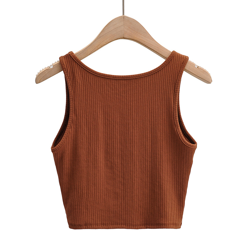 Camisoles Tanks Wixra Women Fashion Tank Deep V-Neck Knitted Slim Sleeveless Patchwork Sexy Lady Summer Navel Top 230413