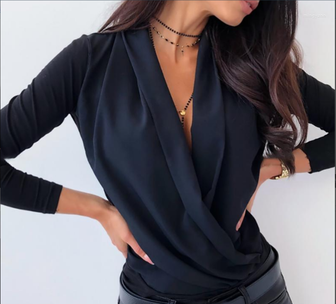 Women' T Shirts Fashion Woman Blouses 2023 Spring Solid Plunge Long Sleeve Ruched Casual Daily T-Shirt Blouse
Women' T Shirts Fashion Woman Blouses 2023 Spring Solid Plunge Long Sleeve Ruched Casual Daily T-Shirt Blouse