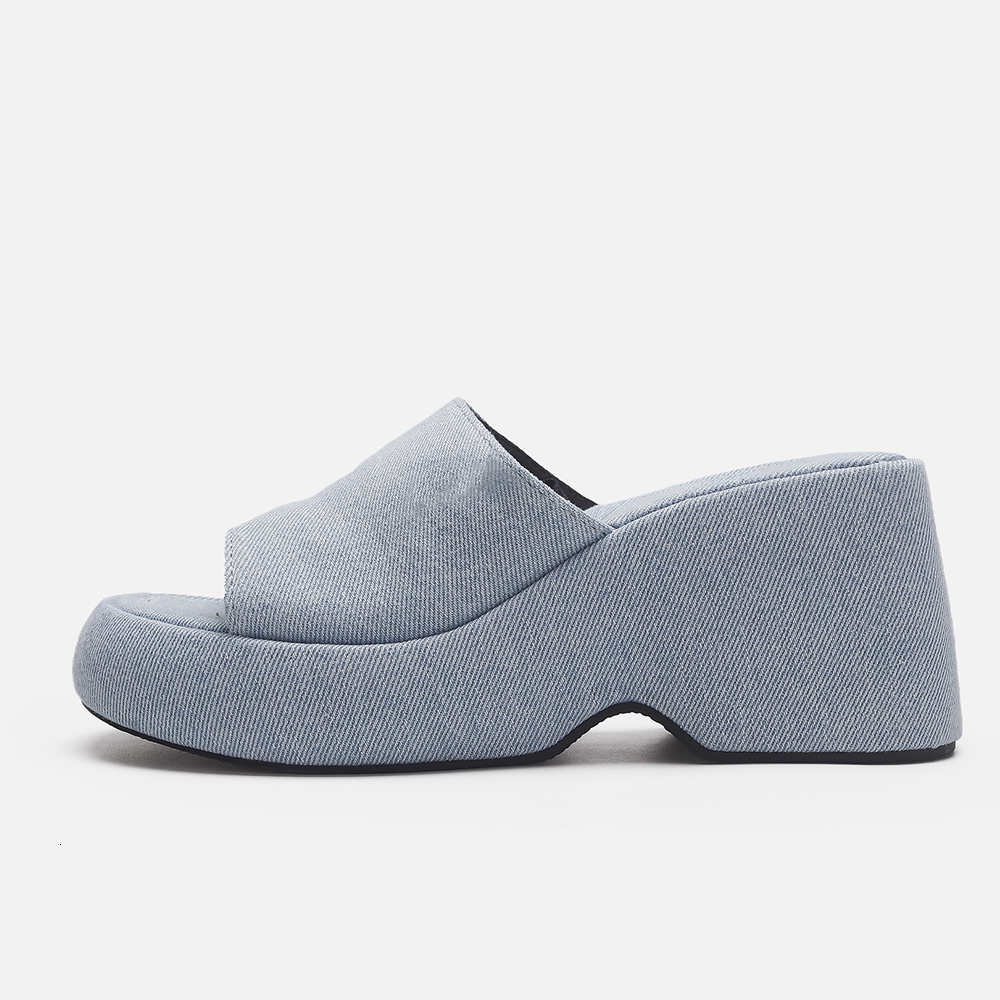 Sandals GIGIFOX Women Platform Sandals Denim Open Toe Wedges For Women Summer Slip On Comfy Casual Fashion Brand Designer Slides Shoes 230413, Black
Sandals GIGIFOX Women Platform Sandals Denim Open Toe Wedges For Women Summer Slip On Comfy Casual Fashion Brand Designer Slides Shoes 230413, Black