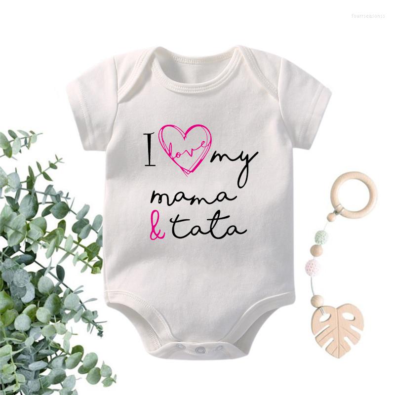 Rompers I Love My Mama&Tata Funny Nebworn Baby Bodyduits Cotton Short Sleeve Body Boys Girls Romper Infant Shower Gift, Blank romper
Rompers I Love My Mama&Tata Funny Nebworn Baby Bodyduits Cotton Short Sleeve Body Boys Girls Romper Infant Shower Gift, Blank romper