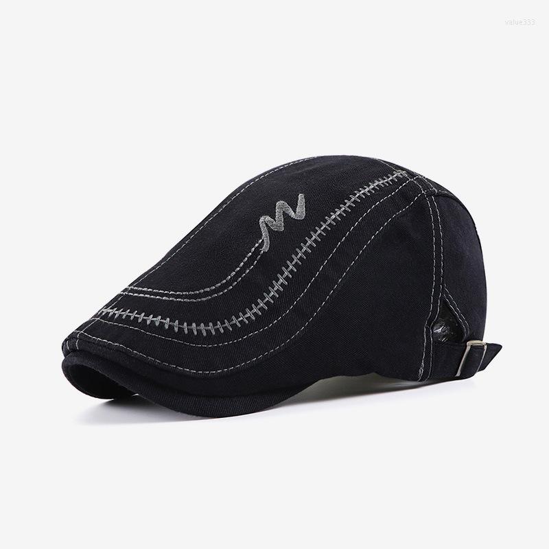 Berets Classic Hat Women Sboy Caps Men Cotton Embroidery Visors Duckbill Autumn Flat Cap Vintage Baker Boy Hats
Berets Classic Hat Women Sboy Caps Men Cotton Embroidery Visors Duckbill Autumn Flat Cap Vintage Baker Boy Hats