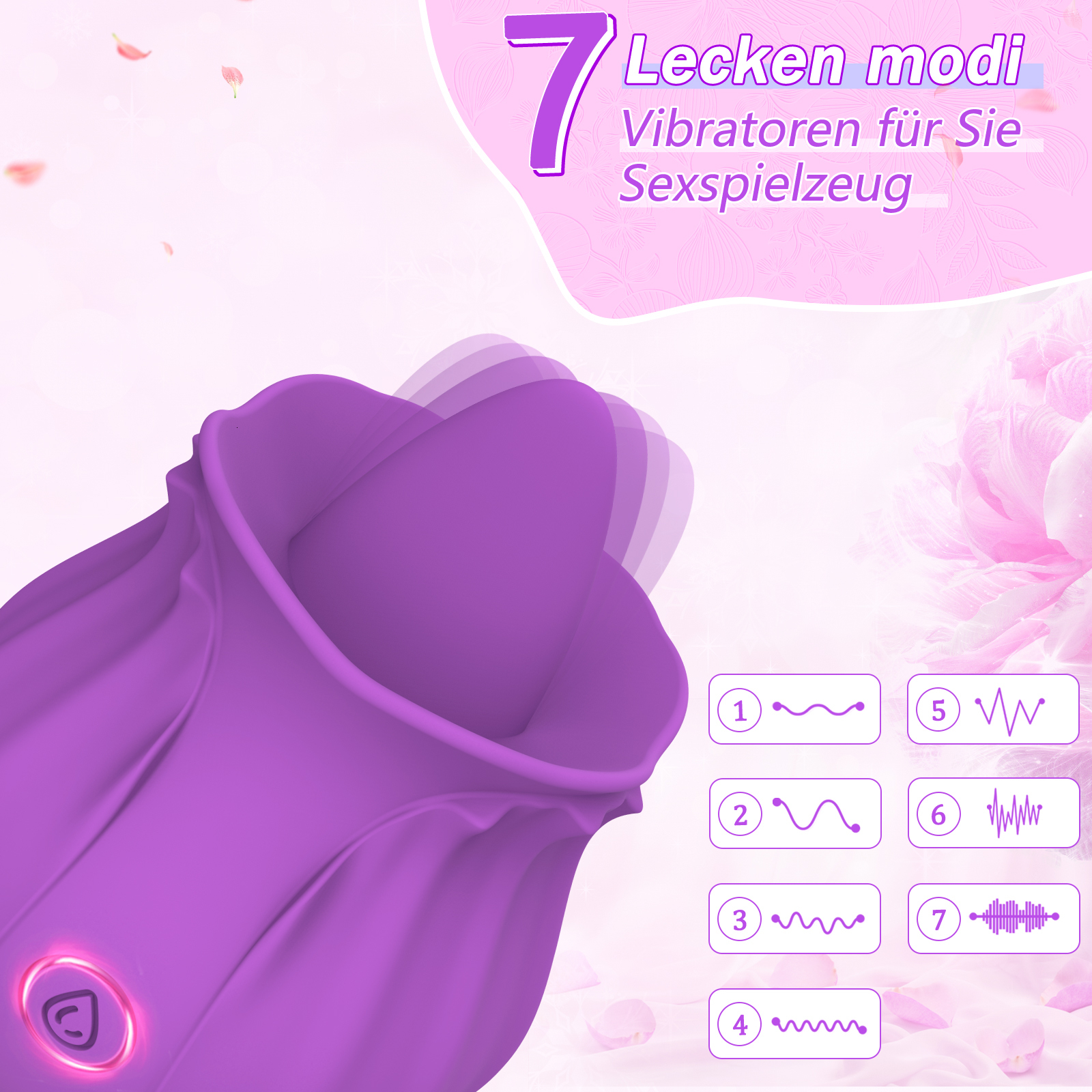 Vibrators Rose Sucking Vibrator 10 Speed Vibrating Clit Sucker Vagina Nipple Clitoris Stimulation Female Masturbation Sex Toys for Women 230413