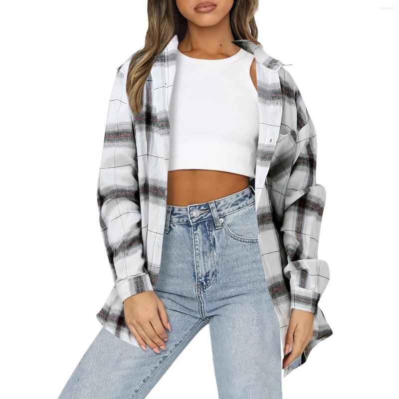 Women' Blouses Fashion Plaid Print Shirts For Women 2023 Spring Summer Korean Oversize Tops Harajuku Daily All-match Long Sleeve Thin, Black
Women' Blouses Fashion Plaid Print Shirts For Women 2023 Spring Summer Korean Oversize Tops Harajuku Daily All-match Long Sleeve Thin, Black